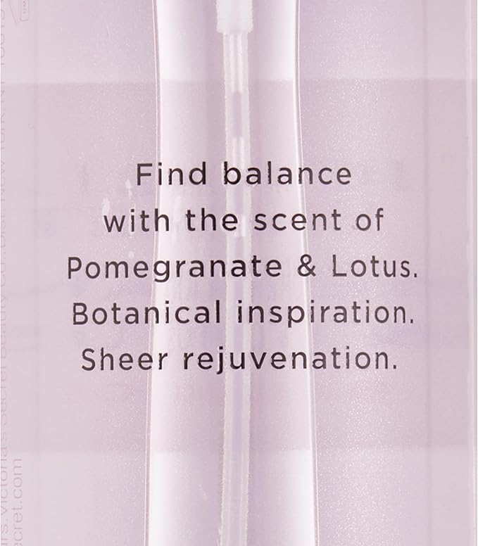Victoria's Secret Pomegranate and Lotus Body Mist for Women, Perfume with Notes of Pomegranate and Lotus Flowers, Womens Body Spray, Sheer Rejuvenation Women’s Fragrance - 250 ml / 8.4 oz