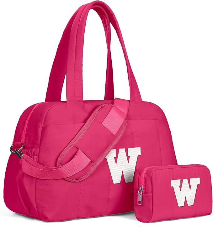 Teenage Gift Ideas-Dance Bag, Kid Weekender Bags，Girl Overnight Bag with Wet Pocket，Lightweight Travel Tote Personalized Cheer Bags with Makeup Pouch-12 Year Old Girl Birthday Gifts