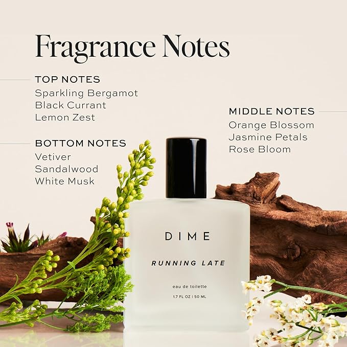 DIME Beauty Running Late Perfume, 1.7 oz / 50 ml