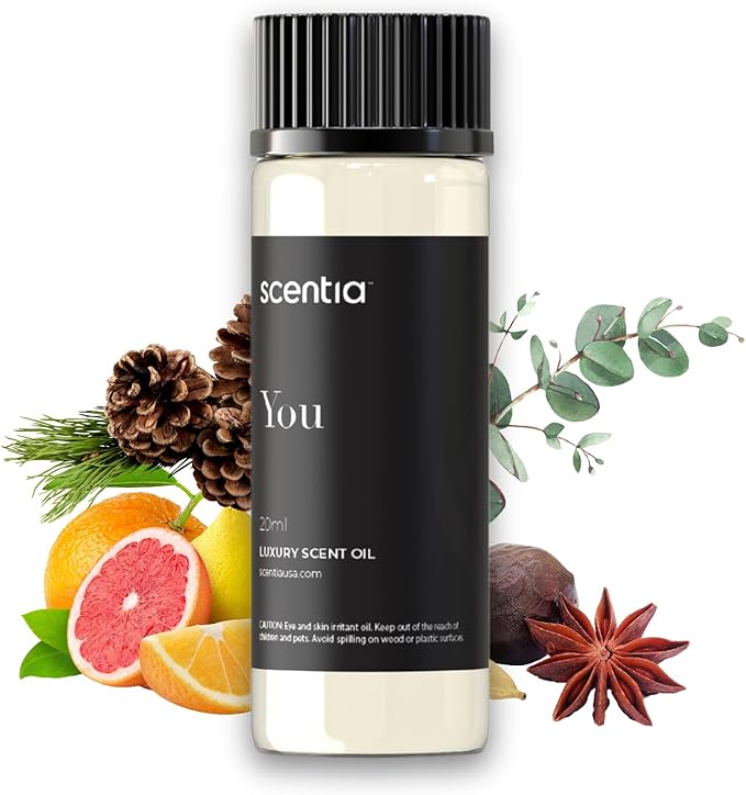 Fierce-Inspired Diffuser Oil - Scentia You Fragrance Oil Perfume Dupe - 20mL, 0.67 Fl oz Diﬀusers and Humidifiers - A and F Inspired Essential Scented Oil - Best for Aromatherapy, Thanksgiving Gift
