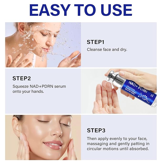 PDRN Serum丨Lifts and firms, Reduces Wrinkles, Deeply Moisturizes丨Peptides, PDRN丨Anti-aging, Improves Dullness