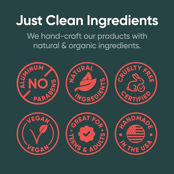 Pretty Frank Natural Aluminum-Free Deodorant Stick, Baking Soda-Free, Vanilla Peppermint (1-Pack) | Sensitive Skin Friendly, Effective Odor Control for Women & Men, Organic Ingredients