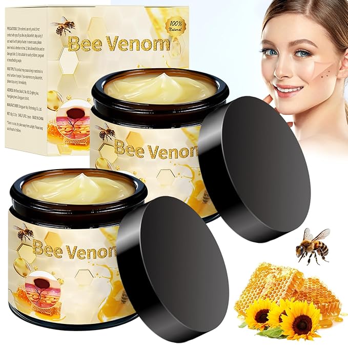 2pcs Bee Venom Treatment, New Professional Bee Venom Repair Cream, Bee Venom Cream for All Body Parts