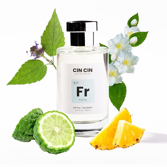 Cin Cin Royal Triumph - Fruity 317 EDP 100ml Inspired by C. A.ventus Perfume - Long-Lasting Eau de Parfum for Women and Men - Dupe for C.reed. A. Scent - Paraben-Free and Concentrated Unisex Fragrance