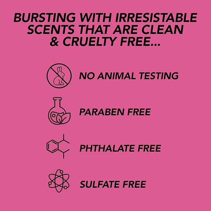 HOLLER AND GLOW Bondi Blush Pink Dragonfruit Body & Hair Mist, Body Spray For Women, Hair Perfume For Women, Jasmine, Amber Scented, Floral & Tropical Fragrance Notes, 8.11 Fl Oz