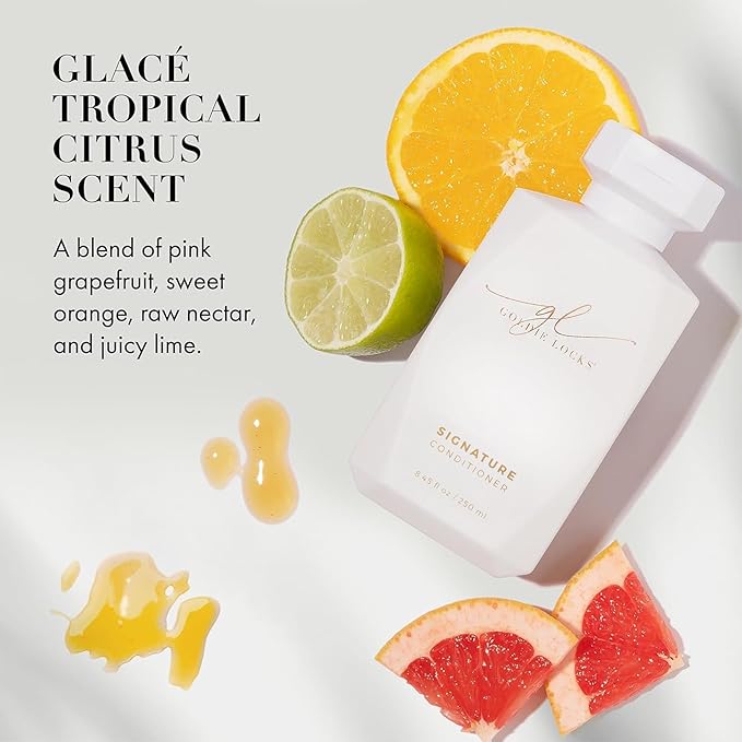 Goldie Locks Ultra Hydrating Conditioner - Moisturizes Frizz and Split Ends - Sulfate Free - Safe for Extensions and Color-Treated Hair - Protein-Free - 8.45 fl oz (Packaging May Vary)