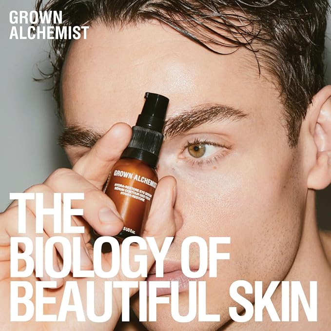 Grown Alchemist Complete Men's Collection Bundle. Shave Gel (75ml) +Deodorant (50ml) +Hydra-Restore Day Cream (65ml) +Restorative Hand Cream (65ml)