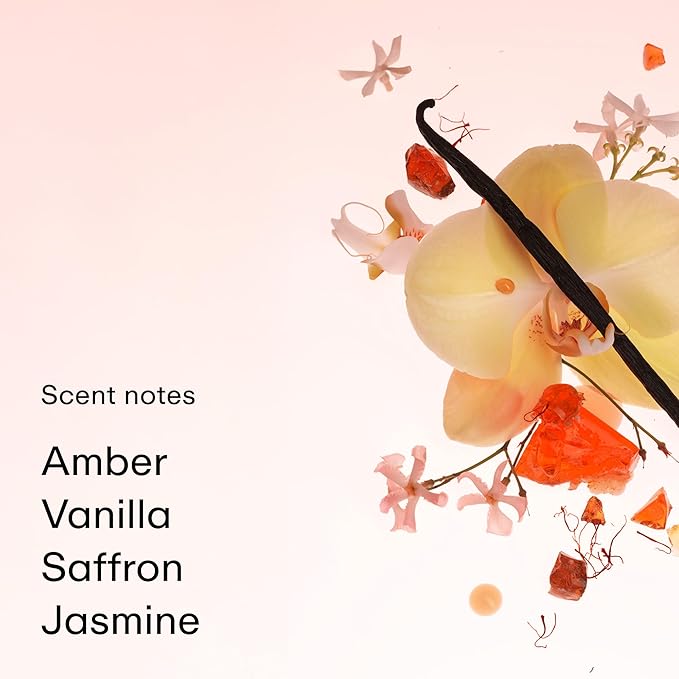 PHLUR Amber Haze Body Mist - Hair & Body Fragrance Mist - Amber, Jasmine, Saffron & Vanilla Body Spray (8 Fl Oz)