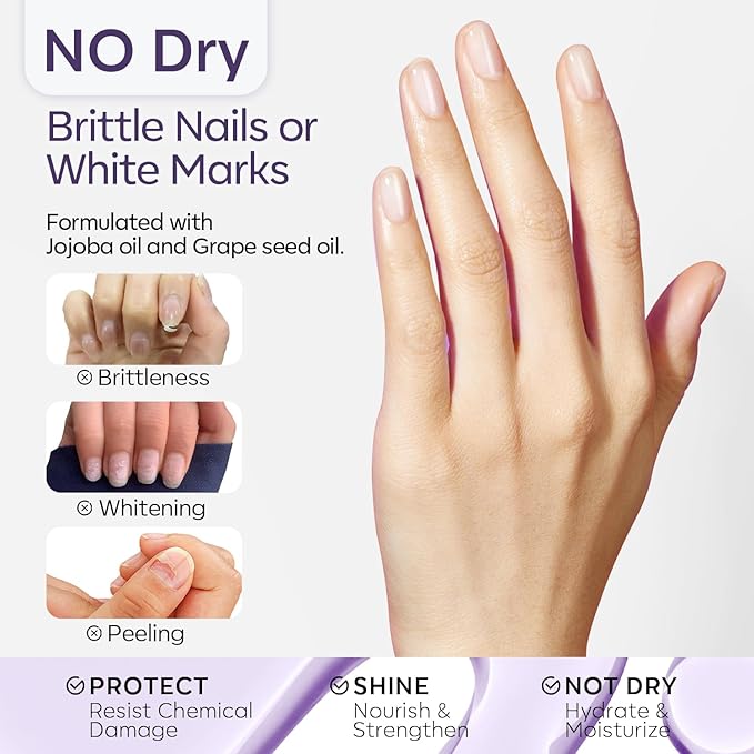 modelones Nail Polish Remover, Acetone Nail Polish Remover and Red Orange Sky Blue Gel Manicure for Travel NalilArt for Salon DlY at Home