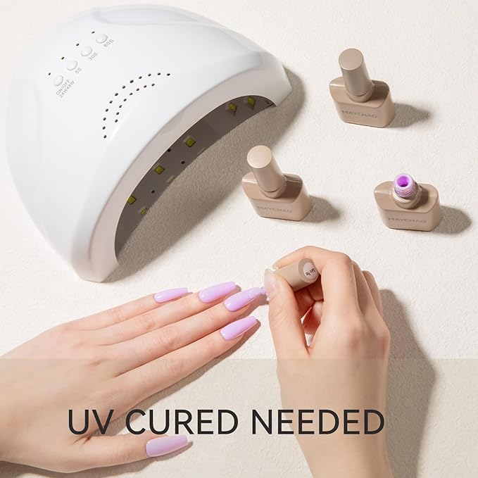 MAYCHAO 15ML Cake Pop Gel Nail Polish 1Pc Pop Pink Gel Polish Soak Off UV LED Nail Lamp Curing Needed for Nail Art Manicure Salon DIY at Home, 0.5 OZ