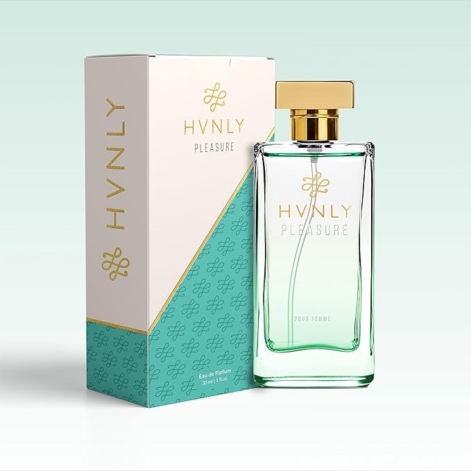 HVNLY Pleasure EDP | Perfume For Women | An Ideal Gift | Long Lasting Premium Fruity Floral Fragrance | Cherry, Strawberry,Patchouli | Best For Night Out & Casual Wear | 1.0 fl.oz