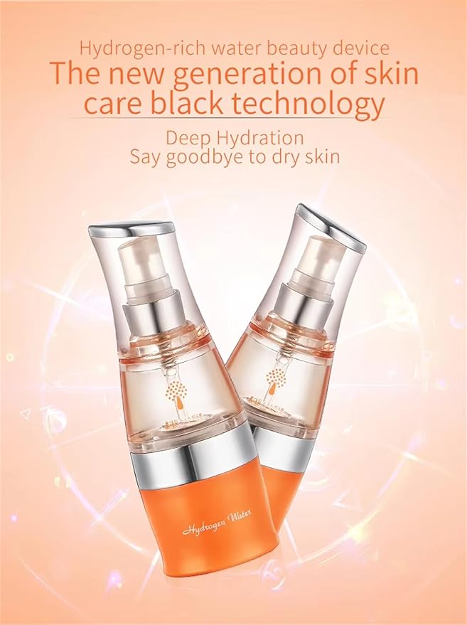 Hydrogen Rich Water Spray Instrument, Handheld Facial Nano Sprayer Facial Mister, for Eye Lash Extensions, Deep Moisturizing, Skin Rejuvenation