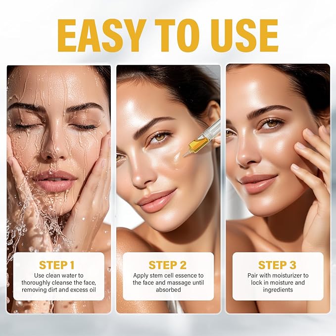 Salmon DNA Serum, Microneedling Ampoule for Wrinkles, Scars & Skin Repair for Face and Body, Intense Hydration & Anti-Aging Treatment