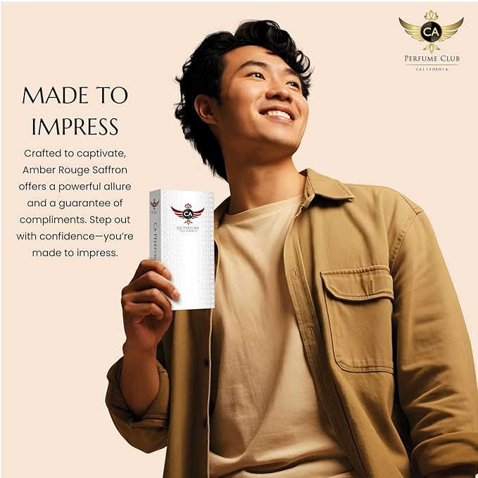 CA Perfume Impression of Millionaire Lucky for Men Woody Fragrance Long Lasting Mens Cologne Eau De Parfum 1.7 Fl Oz 50ml