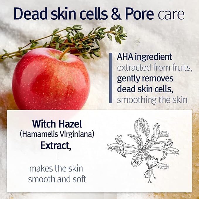 Pyunkang Yul PKY Low pH Cleansing Water Makeup Remover Face Cleanser with Witch Hazel and AHA - Cica, Tea Tree Extract Natural Ingredients Ceramide Micellar Water 9.8 Fl Oz