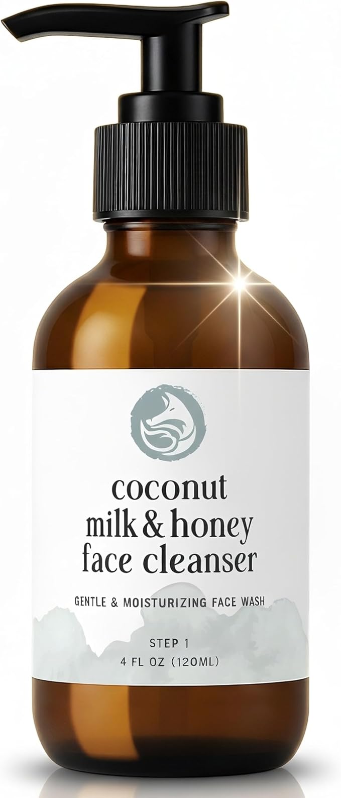 Coconut Milk & Honey Face Wash 4 fl oz – Gentle Hydrating Cleanser for Sensitive to Dry Skin | Fragrance-Free, Non-Drying Formula with Aloe & Jojoba | Ideal for Redness, Dryness & Daily Makeup Removal