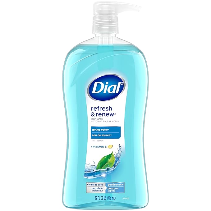 Dial Body Wash, Refresh & Renew Spring Water, 32 fl oz