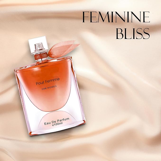 Mon Amour Bella Passione for Women Perfume Eau de Parfum Natural Spray Elegant Scent Fragrance for all Skin Types 3.3 Fluid Ounce(3 Pack)