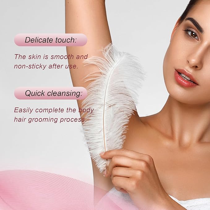 Bare Basics Hair Removal Cream,No Shave Hair Remover for Women, Fast and Gentle, Moisturizes and Nurtures Skin, Leaves Skin Smooth & Soft, 5.29 oz (2 PC)