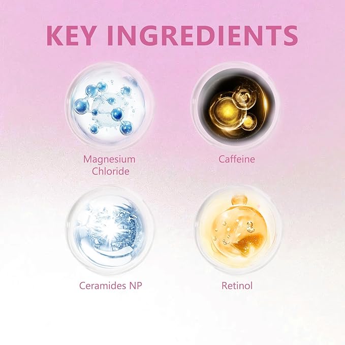 4-in-1 Deep Moisturizing Cream with Retinol & Ceramides - Anti-Aging Face, Neck & Chest Cream - Firming, Wrinkle Reduction for All Skin Types