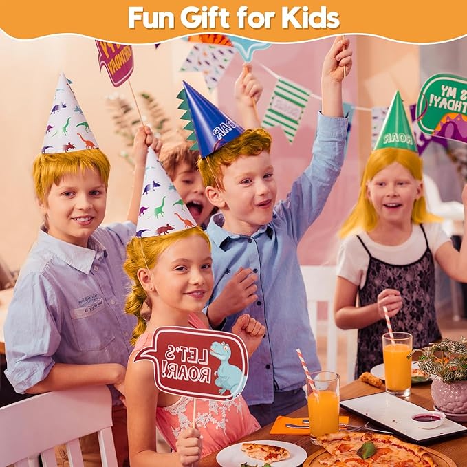 Gold Hair Color Wax - Temporary & Washable Hair Styling Mud Gel for Men, Women, Kids,For Halloween, Cosplay, Party, Crazy Hair Day & Children's Day