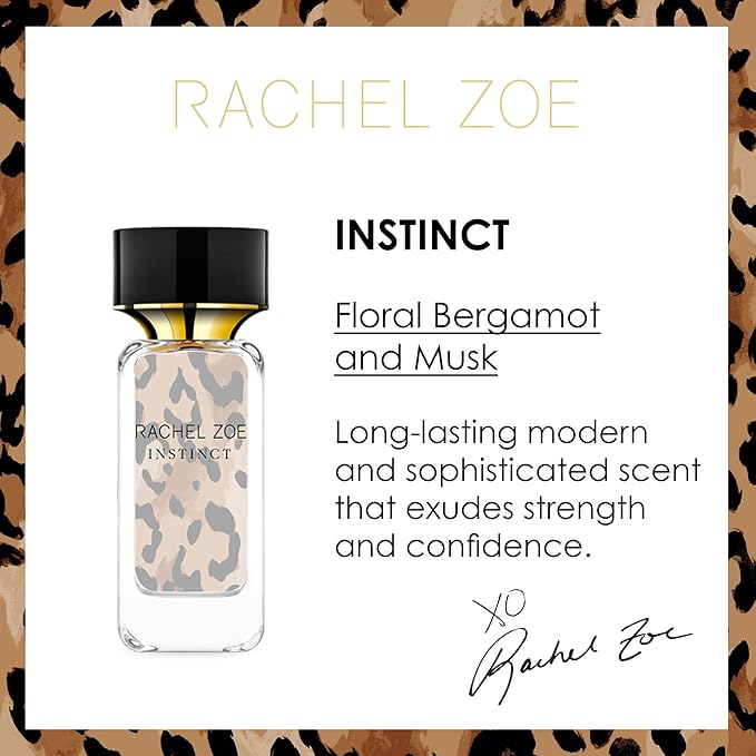 Rachel Zoe Instinct - 1 oz Eau de Parfum Spray - Perfectly Balanced Feminine Perfume for Women - Awaken the Senses with a Lasting Signature Designer Scent