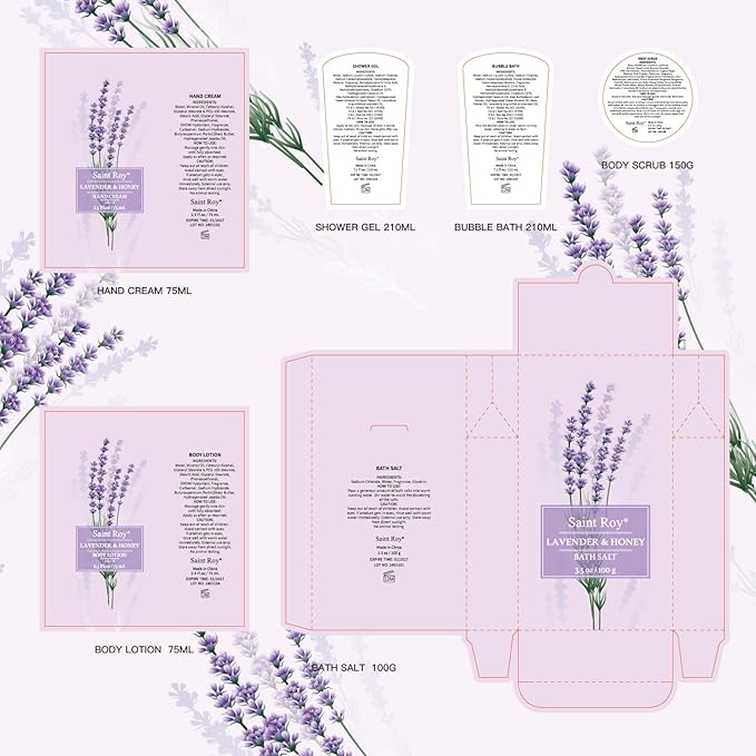 Christmas Gift Basket Set for Women - 13-Piece Bath & Body Gift Set, Spa Gift Basket, Bath Collection | Birthday Gift, Mothers Day Gifts for Mom, Perfect Present for Her & Mom All Occasions