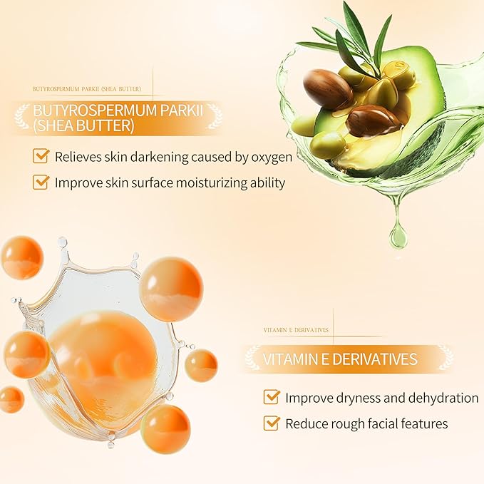 Vitamin C Face Moisturizer Cream - 1.05Oz Brightening Cream for Women,with Antioxidant Benefits,Helps Improve Skin Tone & Texture,Cruelty-Free Korean Skincare for All Skin Types