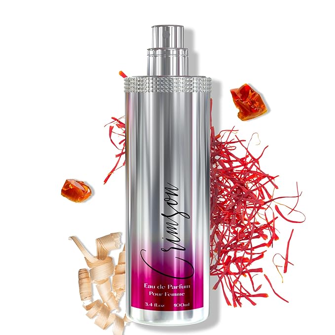 Perfume for Women – INSPIRED by A WORLD RENOWNED WOMEN'S PERFUME – Saffron, Jasmine, Amberwood, Cedar – Sexy, Sweet, Warm, Long-Lasting 3.4 fl oz