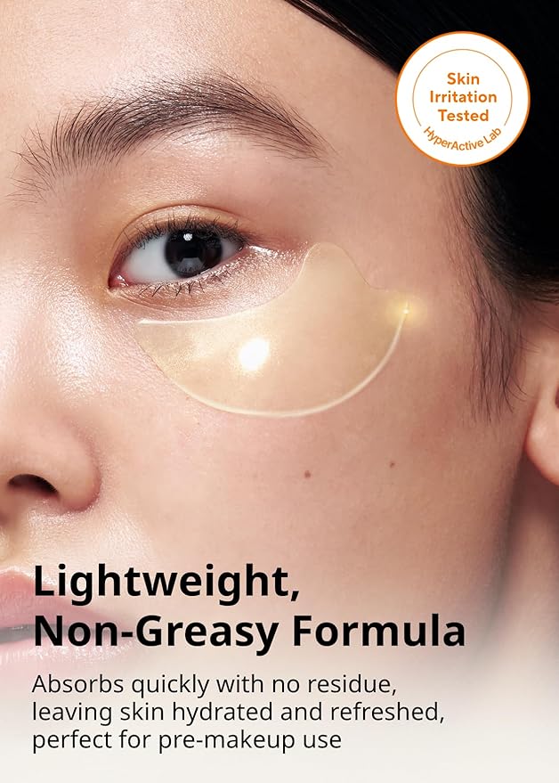 SNP 125Da Collagen + 24K Gold Perfection Eye Patch | Nourishing Under Eye Patches for Wrinkles and Dark Spots | Under Masks for Puffy Eyes and Dark Circles | Korean Collagen Skincare | 60 Patches