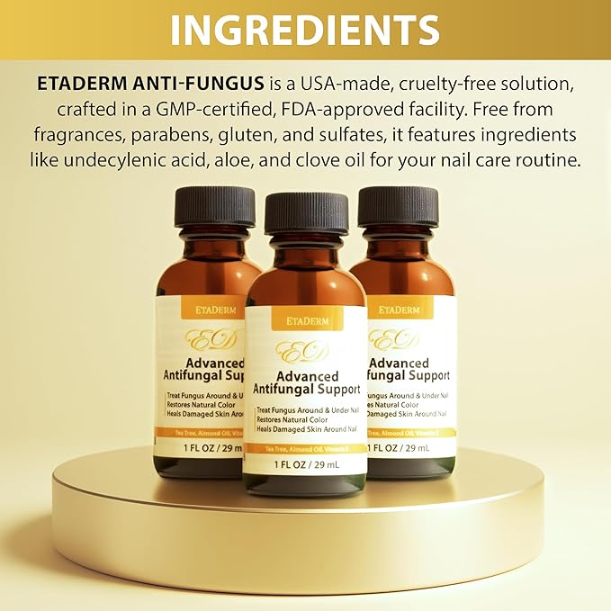 Nail Care & Repair Formula - Advanced Nail Repair for Damaged Nails Supported by Growth Oil and Enriching Serum - Promotes Polished Finish, Smooth Texture and Strengthened Nails Appearance