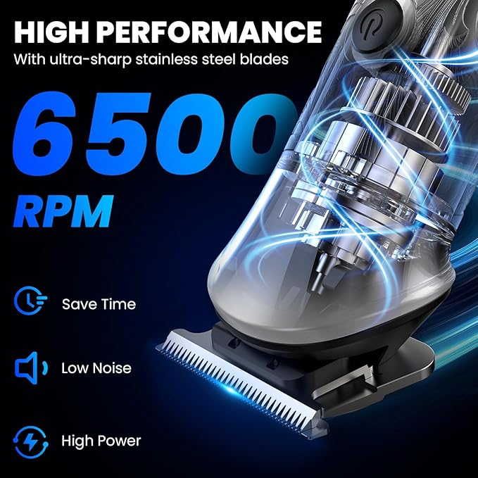 Ufree Beard Trimmer for Men, 7 in 1 Electric Shavers Razor, Cordless Hair Trimmer, Men's Grooming Kit for Body Hair, Nose, Face & Mustache, Birthday Gifts for Men, Husband Father