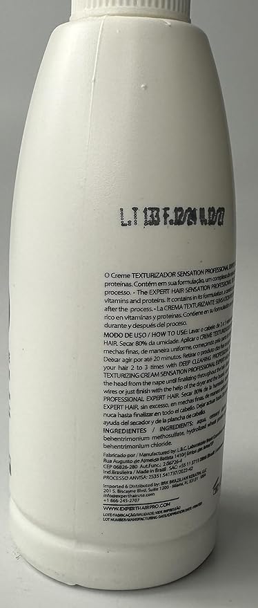 Expert Hair Sensation Keratin Hair Treatment Brazilian 100ml (2Pack) + Deep Cleansing Shampoo 30ml -Anti Frizz, Long Lasting Results-Keratina Para Alisar El Pelo, Keratina Brasileña– Complete Set