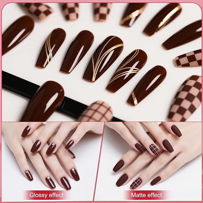 Artdone Gel Nail Polish Set Solid UV Gel 16 Bottles Set Include Top & Matte Top Coat and Base Coat White Pink Yellow Blue Red Colors For All Seasons Neutral Soak Off Manicure Kit For Nail Art