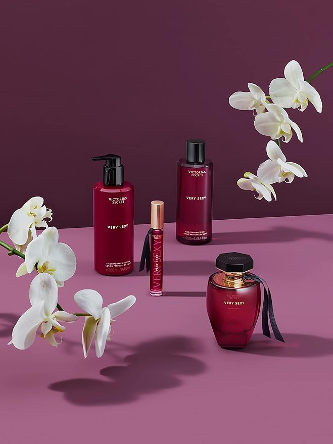 Victoria's Secret Very Sexy Body Spray for Women, Notes of Vanilla Orchid, Sun-Drenched Clementine, Wild Blackberry, Very Sexy Collection (2.5 oz)