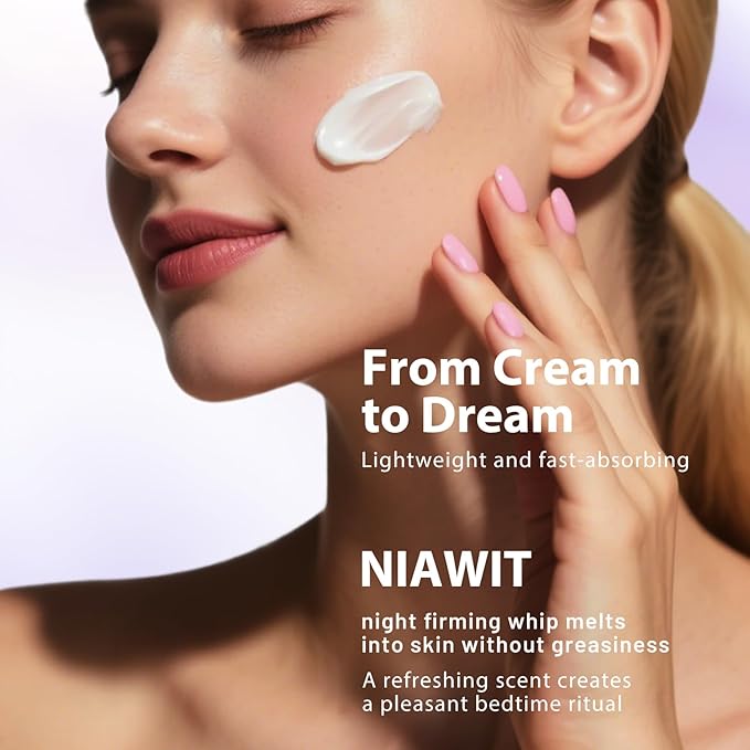 Overnight Toning Body Whip – Clinically Tested Night Cream for Firming & Moisturizing Arms, Thighs & Belly | Targets Loose Skin & Improves Tone While You Sleep, All Skin Types