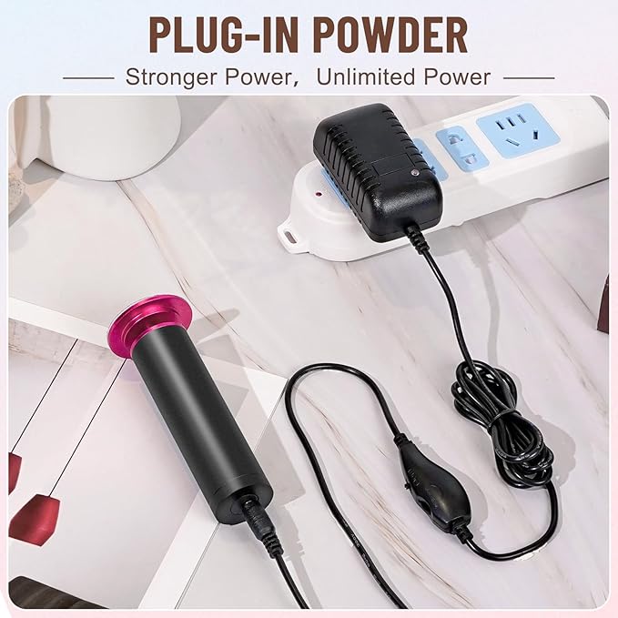 Dermawave Electric Foot File Callus Remover for Feet, Professional Foot Scrubber Sander Grinder for Dead Skin Cracked Heel, Pedicure Tool with 60 Sandpaper Discs for Men & Women