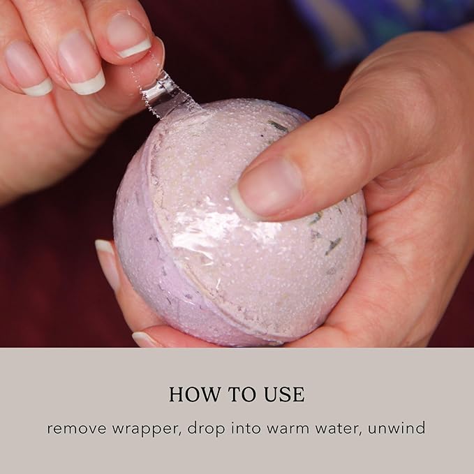 Pacha Soap Co. Bath Bombs - Vanilla & Sage Scent, Handcrafted, Nourishing & Moisturizing Fizzing Bath Frothers with Clean Ingredients, Non-Toxic, Dye and SLS-Free, Made in The USA, 3-Pack, 5 oz Each