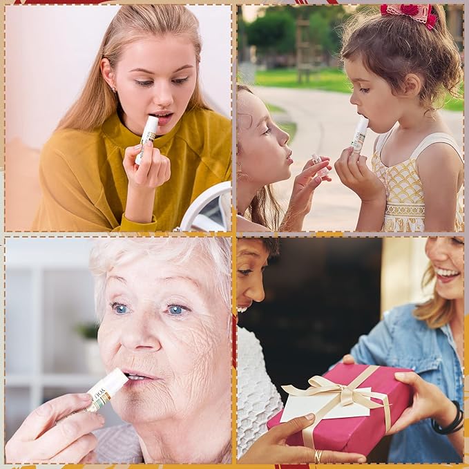 50 Pcs Christmas Christian Lip Balm Bulk Bible Verses Lip Balm Scripture Christian Gifts for Women Faith Religious Church Party Favor Inspirational Gift for Coworker Staff Employee(Boho)