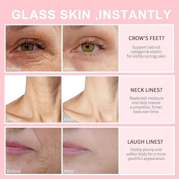 Retinol Cream for Face Anti Aging Face Cream - Wrinkle Night Cream for Women with Collagen Hyaluronic Acid Face Moisturizer 1.7 FL OZ