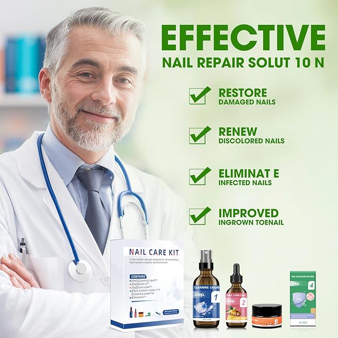 Toenail Fungus Treatment Extra Strength, 7 Days Nail FungusTreatment for Toenail - Pure Natural Plant Extracts, Toe Nail Fungus Treatments for Athletes Foot, Thick, Broken, Discolored & Damaged Nail