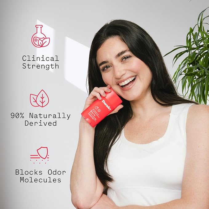 Clinical-Strength Antiperspirant Deodorant for Women and Men - Clean formula with Natural Ingredients, Odor, and Excessive Sweat protection for Armpits - Crisp Pear + Vanilla/Cool Citrus + Cedar