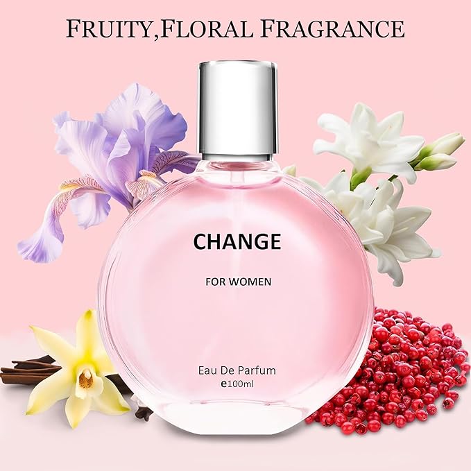 META-BOSEM Perfume for Women Set (100ml x 4PCS Variety Pack), LoveRoma, ParisW, LVBella, ChangeW, Long Lasting Perfume for Women All Day Use