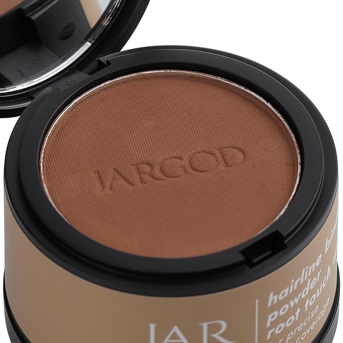 Root touch up powder Hairline Powder for root cover up temporary root concealing powder for Women & Men, for instant gray hair cover up (Auburn, 0.14 Ounce (Pack of 2))