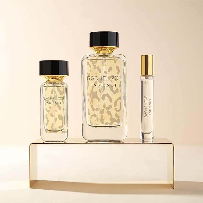 Rachel Zoe Instinct Gift Set - Designer Women Perfume, Body Spray - Floral Eau de Parfum 3 pc
