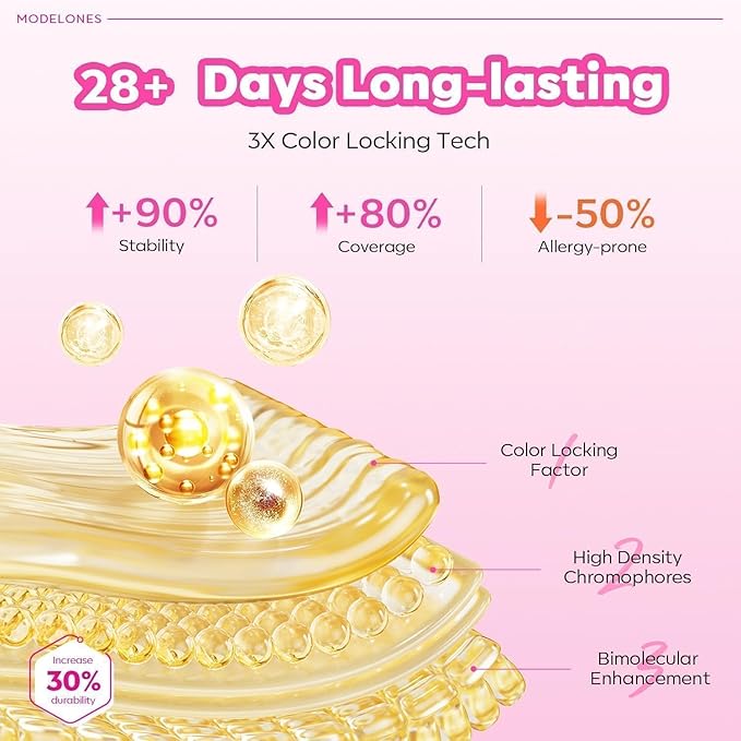 modelones Summer Vibrant Gel Nail Polish, 1Pcs 15 ML Hot Pink Neon Gel Nail Polish Fluorescent Polish Soak Off LED Nail Art DIY Salon Gift for Nail Manicure