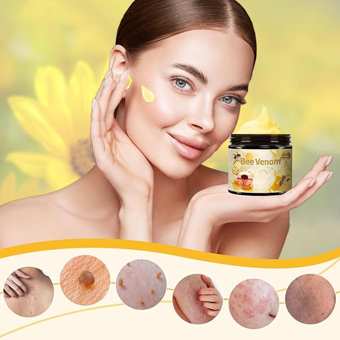 Bee Venom Treatment Cream, 2025 New Professional Bee Venom Repair Cream, For All Body Parts(2 Bottles)