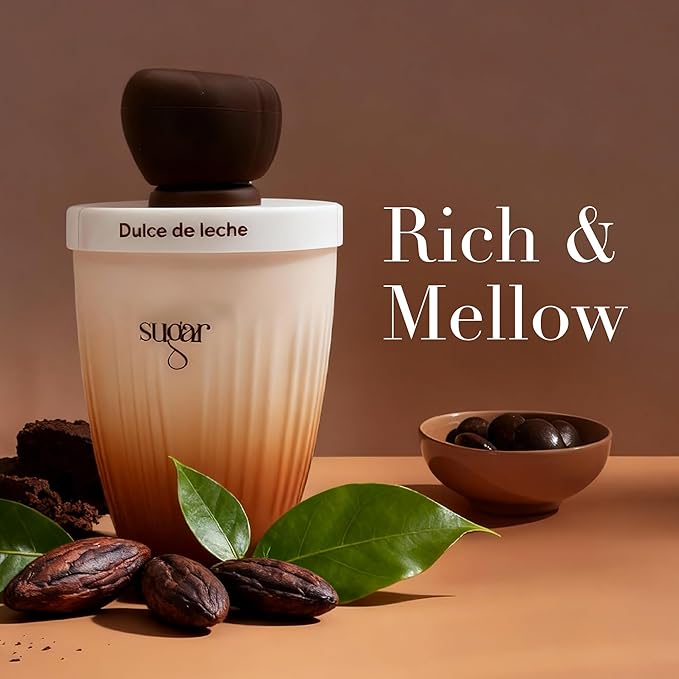 Dulce de Leche Perfume for Women, Sweet Scent with Vanilla & Tonka, Long Lasting EDP Fragrance for Daily Use, Sweetly Charming 3.4 Fl Oz