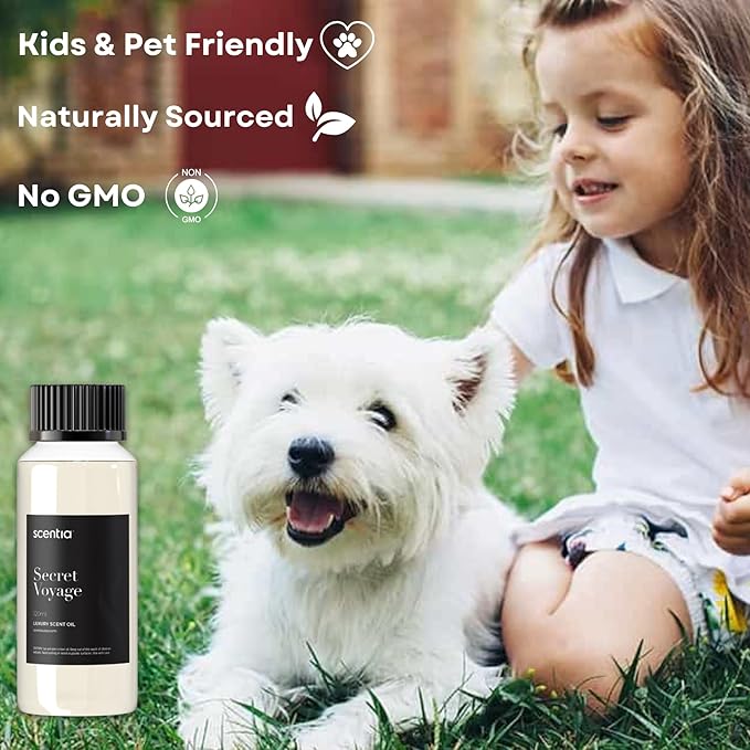 Scentia Hotel Diffuser Oil Inspired by The Baccarat Hotel - 120 mL 4.06 fl oz -HVAC,Cold Air & Ultrasonic Diffuser Oil,Fragrance Oil Blend- Secret Voyage, Thanksgiving Gift