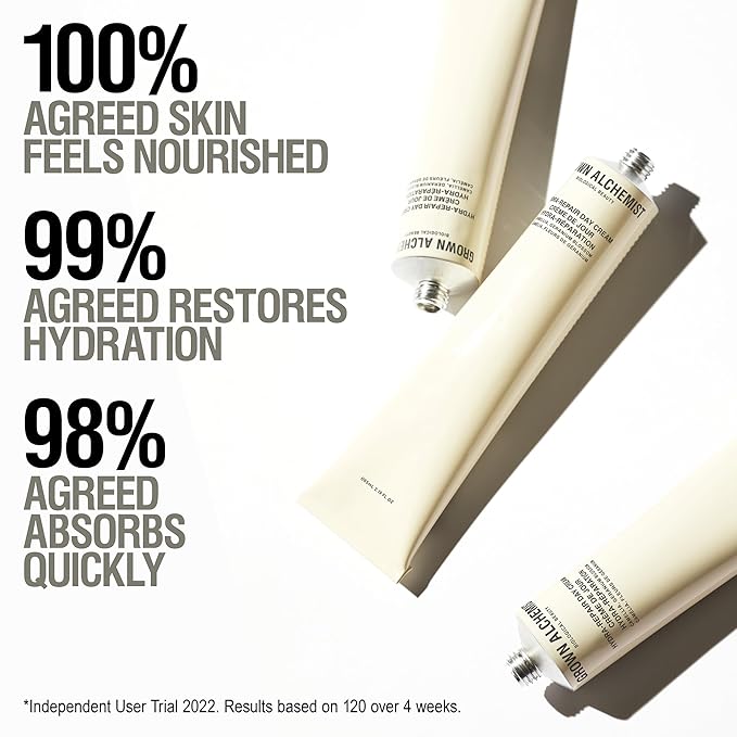 Grown Alchemist Complete Men's Collection Bundle. Shave Gel (75ml) +Deodorant (50ml) +Hydra-Restore Day Cream (65ml) +Restorative Hand Cream (65ml)